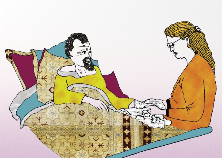 illustratie palliatieve zorg einde leven